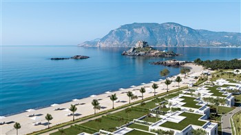 View of the Ikos Aria in Kos