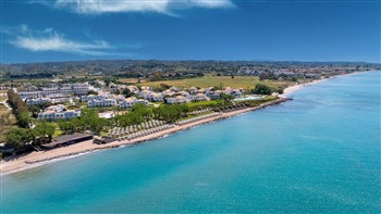 View of the Neptune Luxury Resort in Kos