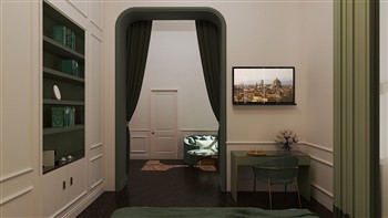 View of the Hotel La Gemma in Florence