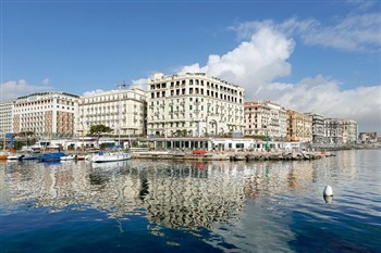 View of the Eurostars Hotel Excelsior in Naples