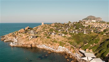 View of the Club Med Cefalu in Sicily
