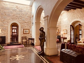 View of the Eremo Della Giubiliana in Sicily