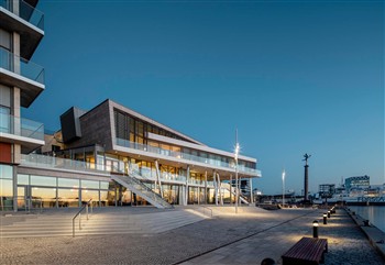 View of the Clarion Hotel Sea U in Helsingborg