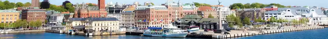 panoramic view of Helsingborg