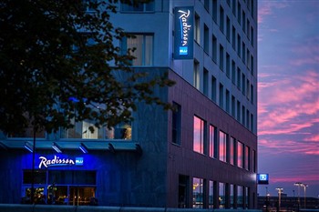 View of the Radisson Blu Metropol in Helsingborg