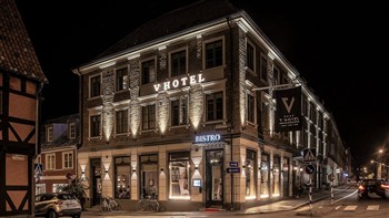 View of the V Hotel in Helsingborg