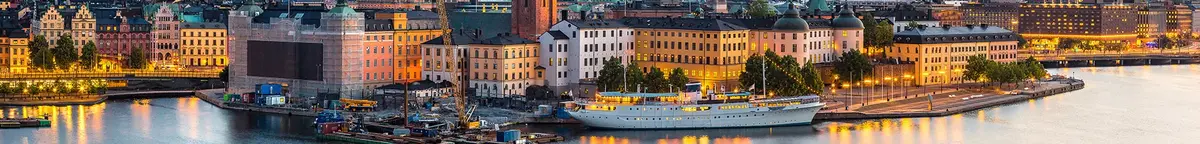 panoramic view of Lund in Sweden