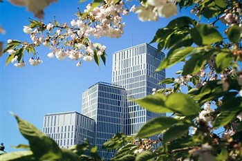 View of the Clarion Hotel Live in Malmo
