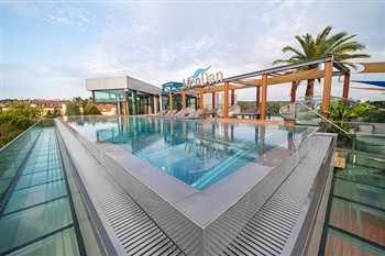 View of the MenDan Magic Spa Hotel in Zalakaros