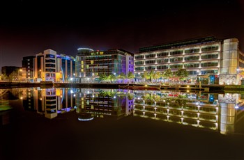 View of the Clayton Hotel in Cork