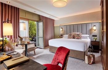 View of the Plaza Hotel in Westport