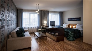 View of the Ararat All Suites Hotel in Klaipeda