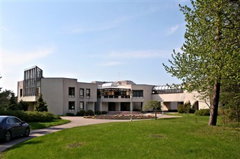 View of the Breznevo vila Auska in palanga