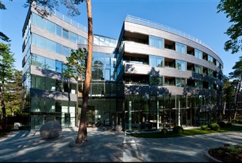 View of the Palanga Life Balance Spa Hotel in palanga