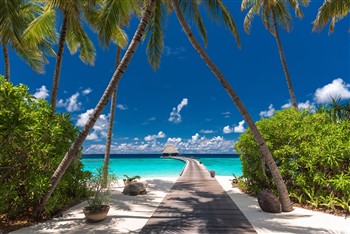 View of the Velaa Private Island in Maldives