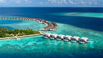 View of the Oblu Select Sangeli in Male Atoll