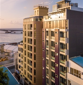 View of the Samann Grand in Male Atoll