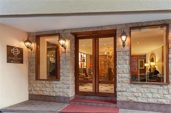 View of the The Somerset Hotel in Male Atoll