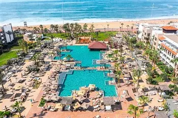 View of the luxury resort Hotel Riu Palace Tikida in Agadir