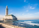 the mosque at Casablanca
