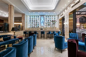 View of the Grand Hotel Oslo in Norway