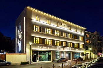 View of the Hotel Ferreus in Krakow