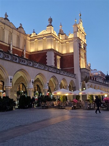 View of the Hotel Stary in Krakow