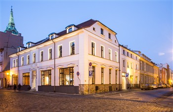 View of the Hotel Nicolaus in Torun