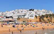 Albufeira beach view Albufeira beach view