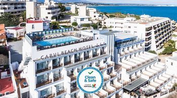 View of the Carvi Beach Hotel