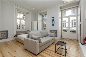 View of the Casas da Baixa Jules and Madeleine