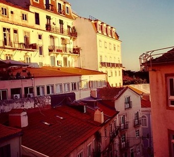 View of the Lisbon Old Town Guest House
