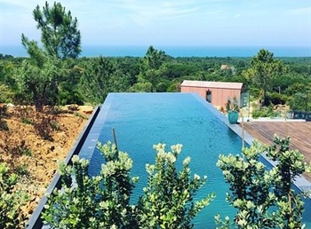 View of the Villa Epicurea