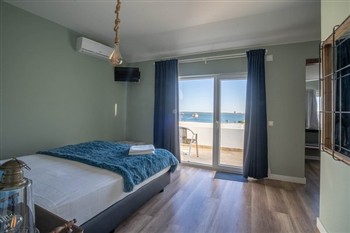 View of the Marina Blue Apartments and Suites