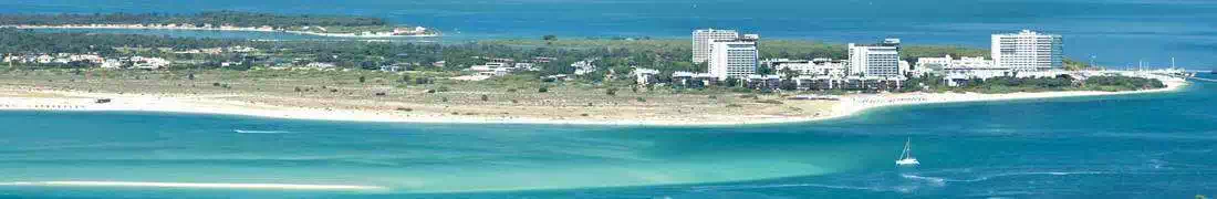 Troia Portugal panoramic view