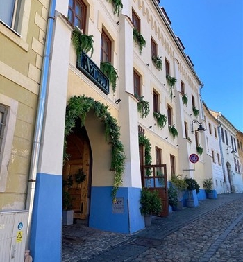 View of the ART Hotel in Sibiu