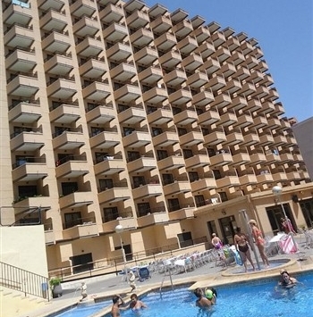 View of the Acapulco in Benidorm
