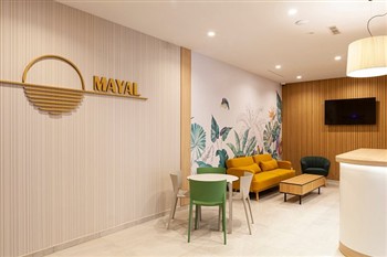 View of the Apartamentos Mayal in Benidorm