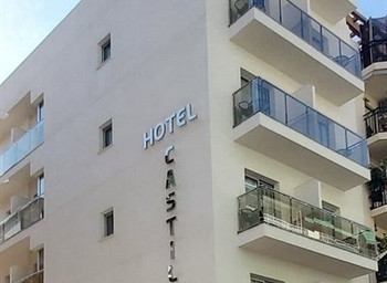 View of the Hotel Castillo in Benidorm