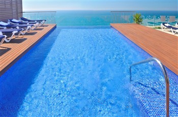View of the Hotel Checkin Catalonia in Calella