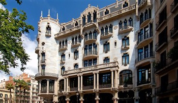 View of the Casa Fuster Hotel in Catalonia