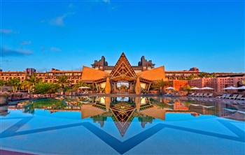 View of the Lopesan Baobab Resort in Gran Canaria