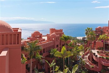 View of the The Ritz carlton Tenerife Abama in Tenerife