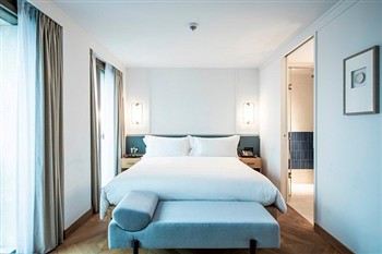 View of the Alex Lake Zurich in Switzerland