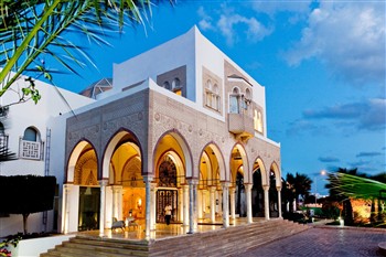 View of the TUI BLUE Palm Beach Palace in Djerba