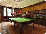 Broughton Hall  Billiards Room