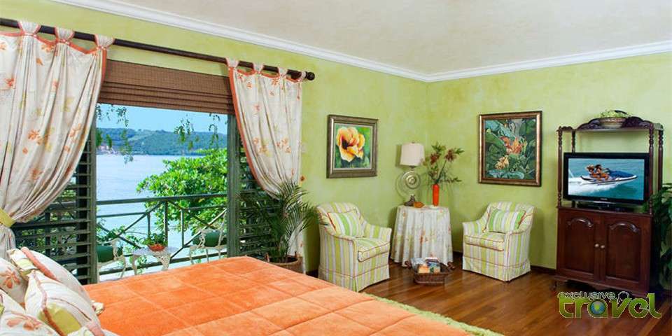 luxury villa jamaica downstairs bedroom four