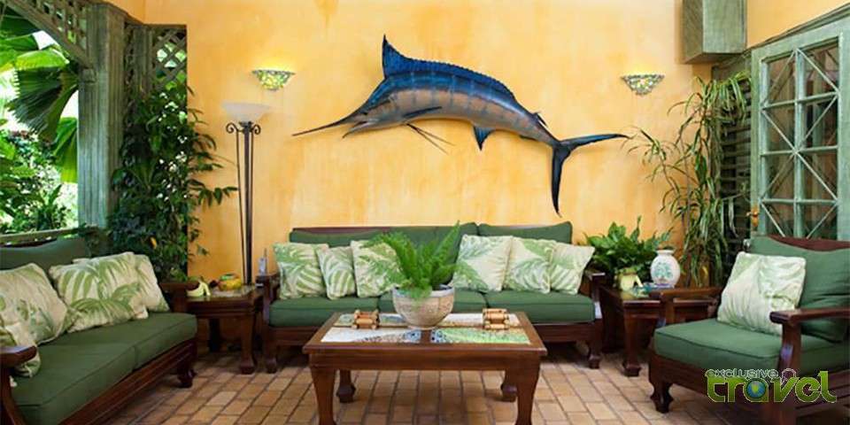 Top luxury villa interior lounge