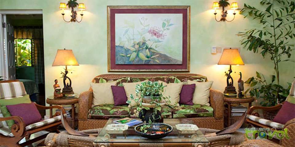 luxury vacation villa relaxing room