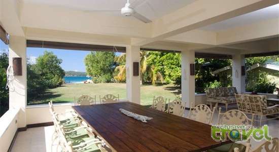 outside dining balcony